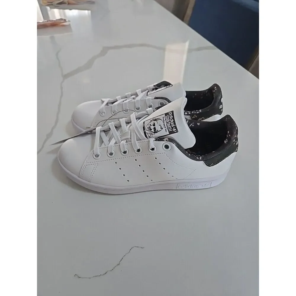 Adidas BAPE x Stan Smith CAMO Shoes Sneakers Kids Size 3.5 US NEW
